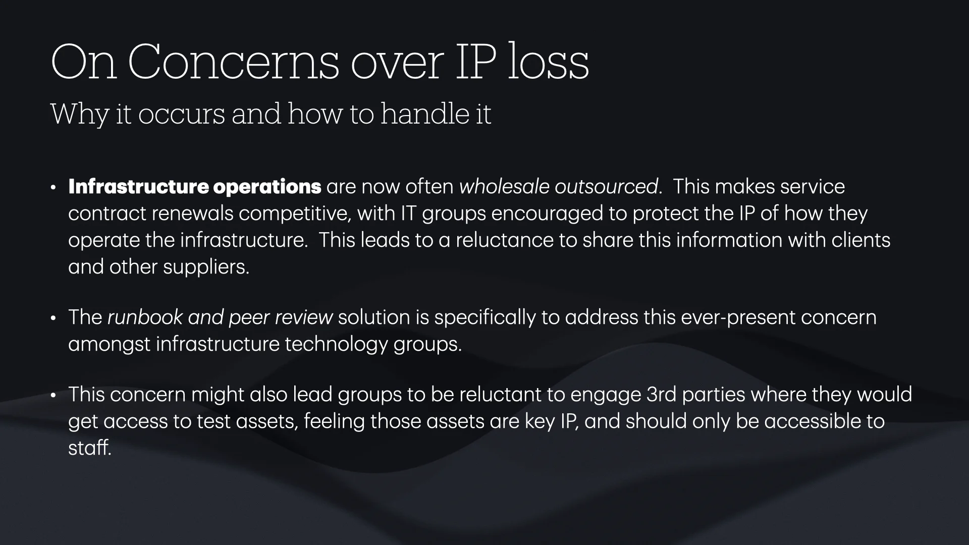 Tech-Led Infrastructure Testing slide 21